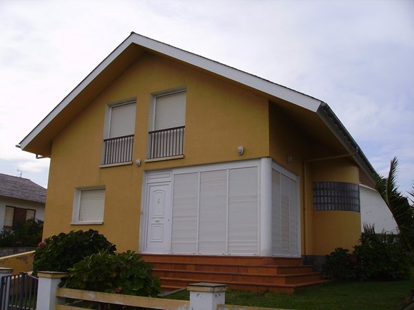 Fachada en Tapia de Casariego